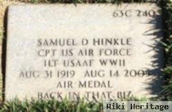 Capt Samuel De Witt Hinkle