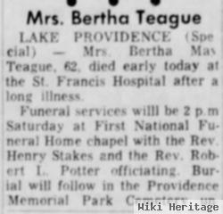 Bertha May Teague