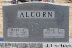 Mary A Alcorn