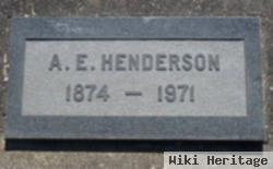 A E Henderson