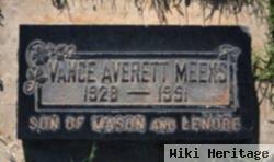 Vance Averett Meeks