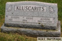 Joseph F Kluscarits, Jr