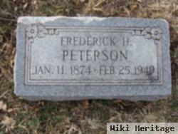 Frederick H Peterson