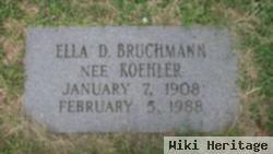 Ella D. Koehler Bruchmann