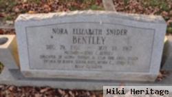 Nora Elizabeth Snider Bentley