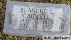 Blanche Lenora Mcguffin Crowell