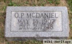 O. P. Mcdaniel