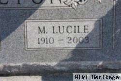 M Lucille Holton