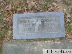 Nora Bell Barnes Mccormick