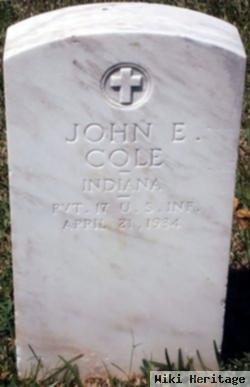 John E Cole