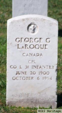 George G Laroque