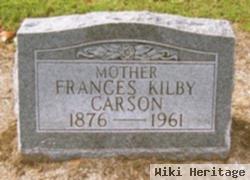 Frances Kilby Carson