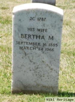 Bertha M Frankenstein