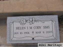 Helen I M Cody Sims