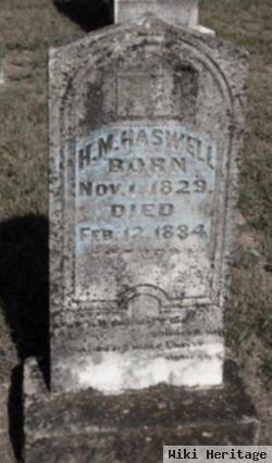 Henry M. Haswell