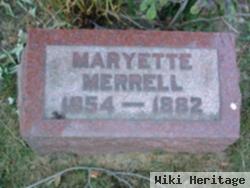 Maryette Merrell