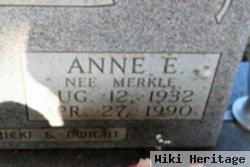 Anne Elizabeth Merkle Von Hatten