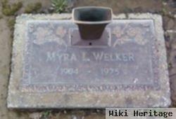 Myra L Welker