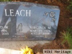 Virginia Marie Bostaph Leach