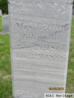 Bertha Johnson