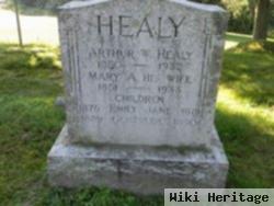 Arthur W Healy
