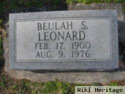 Beulah S. Craver Leonard