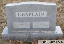 E Ann Chaplain