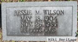 Bessie M Wilson