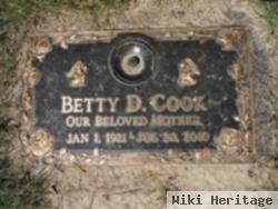 Betty D Cook