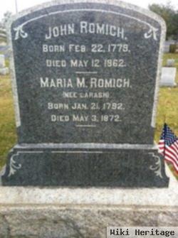 Maria M. Larash Romich