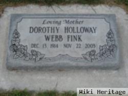 Dorothy Lucille Holloway (Webb) Fink