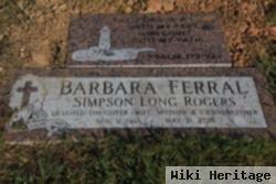 Barbara Ferral Simpson Rogers