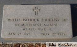 Willie Patrick Giddens, Jr