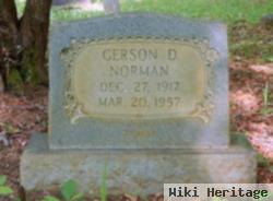 David Gryson "gerson" Norman