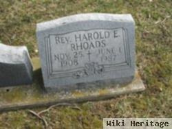 Rev Harold E Rhoads