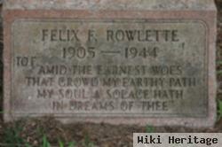 Felix F. Rowlette