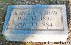 Blanche Hope Paulk Shaw