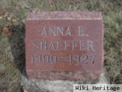 Anna E Shaeffer