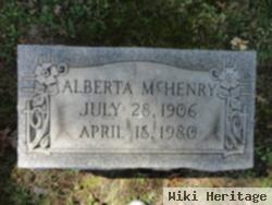 Alberta Gillespie Mchenry