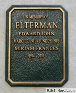 Edward John Elterman