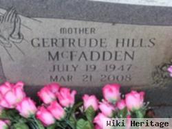 Gertrude Hills Mcfadden