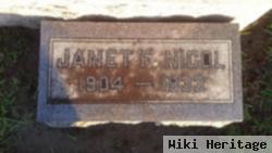 Janet F Nicol