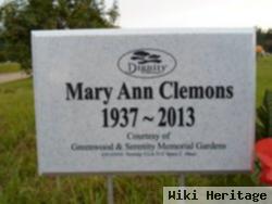 Mary Ann Clemons