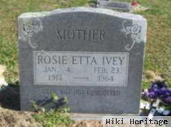 Rosie Etta Ivey