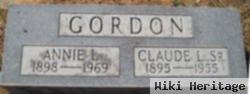 Claude L Gordon, Sr