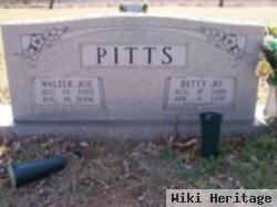 Walter Joe Pitts