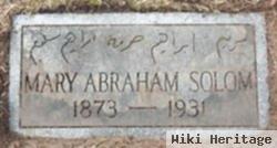 Mary Abraham Solom