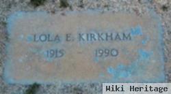 Lola E. Kirkham