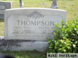 Sarah Jane Thompson Thompson