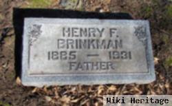 Henry F Brinkman